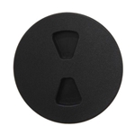 TH Marine Sure-Seal Screw-Out Deck Plates-Black