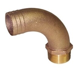 Full Flow 90 Degree Pipe To Hose Fittings | Blackburn Marine