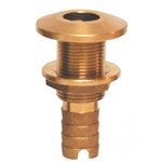 Groco TH-1000-L Bronze 1" NPS/NPT Combo Thru Hull (w/o Nut) | Blackburn Marine Thru Hulls