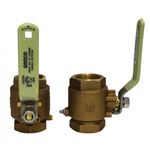 Groco IBV-1000 Bronze NPT 1" Inline Ball Valve | Blackburn Marine Valves & Marine Valve Accessories