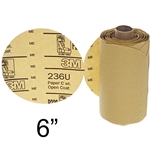 3M™ Stikit™ Paper Disc Roll 236U 6" 80 grit | Blackburn Marine