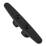 Schaefer 70-94 Open Base 4" Black Aluminum Cleat | Blackburn Marine Schaefer Sailboat Hardware