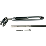 Alexander Roberts Stainless Steel Open Body Lifeline Turnbuckle | Blackburn Marine Sailboat & Rigging Hardware