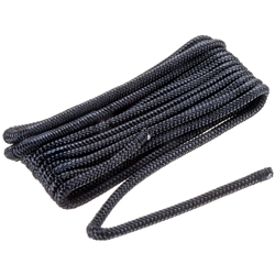 Buccaneer Compass Double Braid Nylon Black