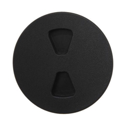 TH Marine Sure-Seal Screw-Out Deck Plates-Black