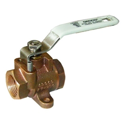 Groco IBV-1000 Bronze NPT 1" Inline Ball Valve | Blackburn Marine Valves & Marine Valve Accessories