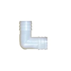 MIdland Metal White Nylon Union Elbow | Blackburn Marine