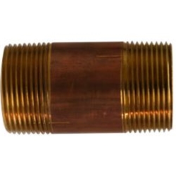 Midland Metals Brass Nipple 1-1/4 Diameter | Blackburn Marine