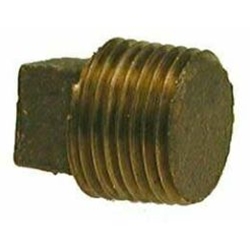 Bronze Solid Square Head Plug | Blackburn Marine