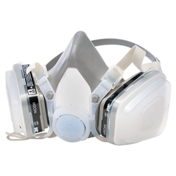 3M™ Half Facepiece Disposable Respirator Assembly | Blackburn Marine Respirators & Dust Mask