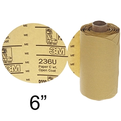 3M™ Stikit™ Paper Disc Roll 236U 6" 80 grit | Blackburn Marine