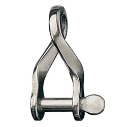 Ronstan RF628 Twisted Shackle 3/16" (4.8 mm) | Blackburn Marine Sailboat & Hardware Accessories