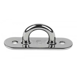 Schaefer 78-01 Stainless Steel Welded Pad Eye 3" x 1" | Blackburn Marine Schaefer Sailboat Hardware