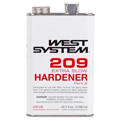 West System 209 Extra Slow Hardener | Blackburn Marine